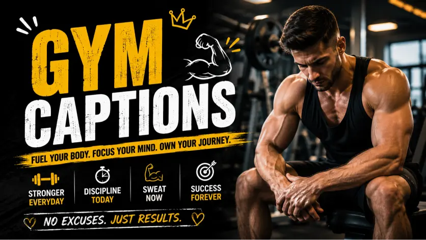 Gym Captions to Motivate Your Fitness Journey