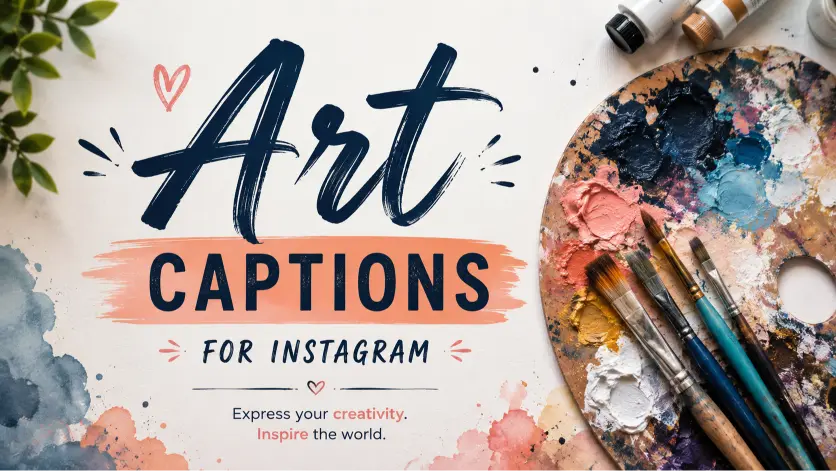 Art Captions For Instagram to Inspire Your Creative Side
