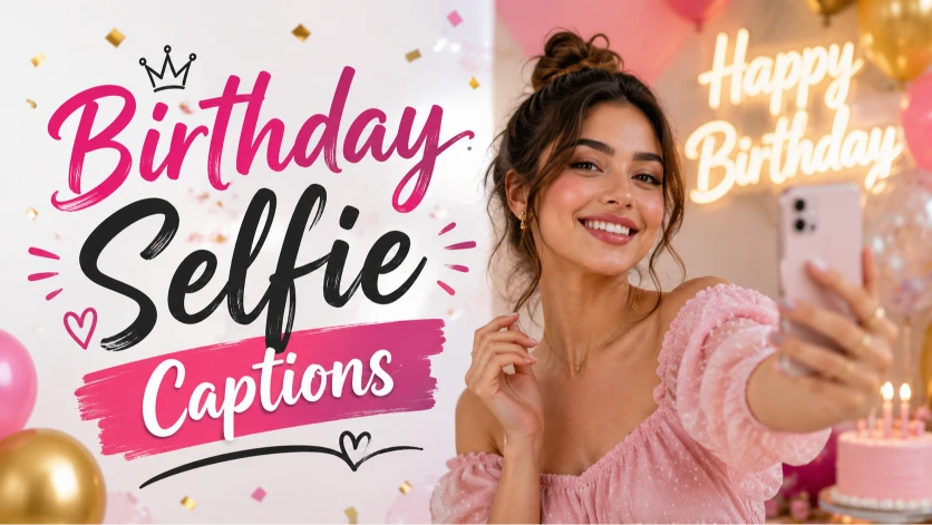Best Birthday Selfie Captions to Make Your Celebration Shine