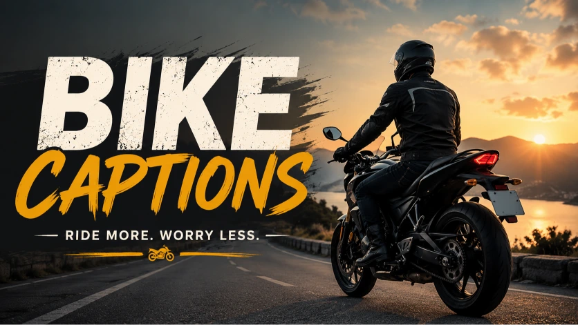 Bike Captions for Every Ride and Adventure