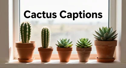 Cactus Captions for Instagram to Make Your Photos Bloom
