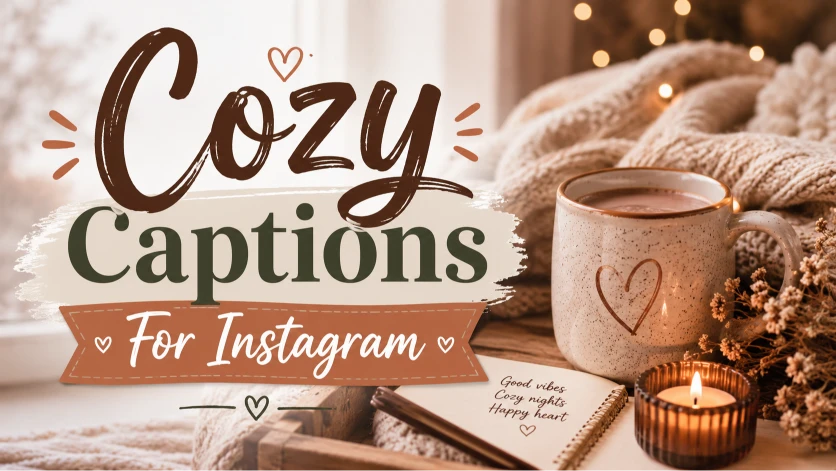 Cozy Captions For Instagram to Warm Up Your Feed
