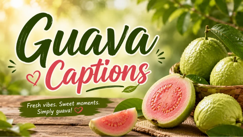 Guava Captions to Sweeten Your Tropical Moments