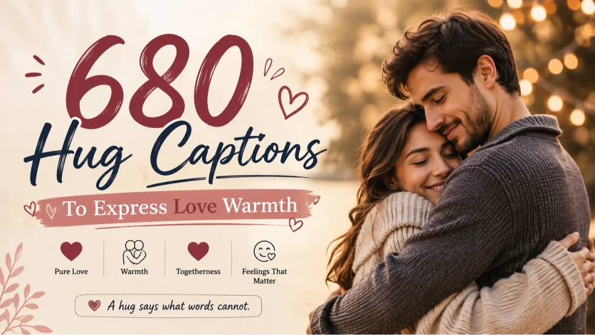 Hug Captions To Express Love Warmth
