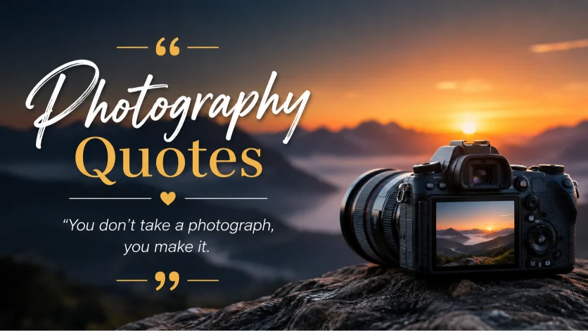 Inspiring Photography Quotes to Elevate Your Captions