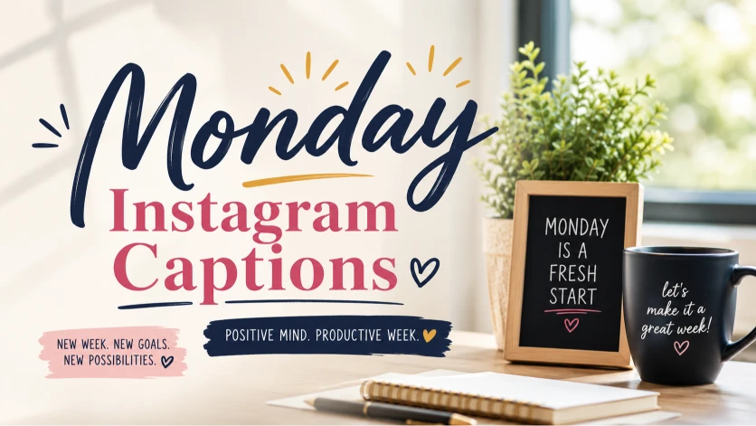 Monday Instagram Captions to Start Your Week Right