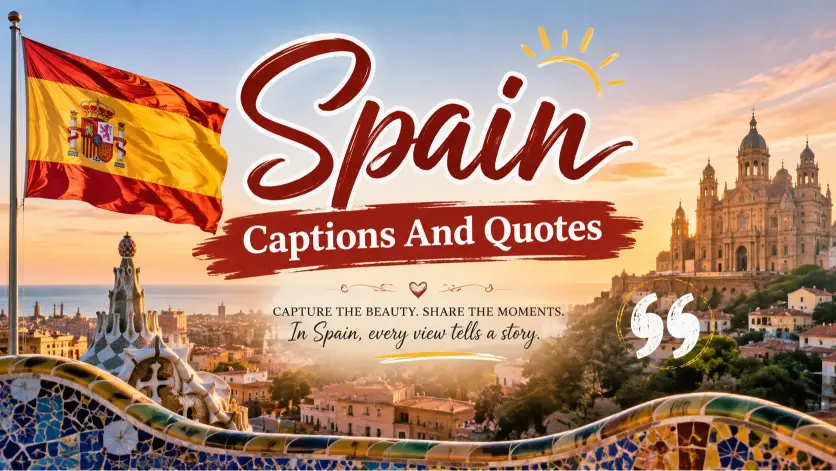 Spain Captions And Quotes to Brighten Your Travel Feed