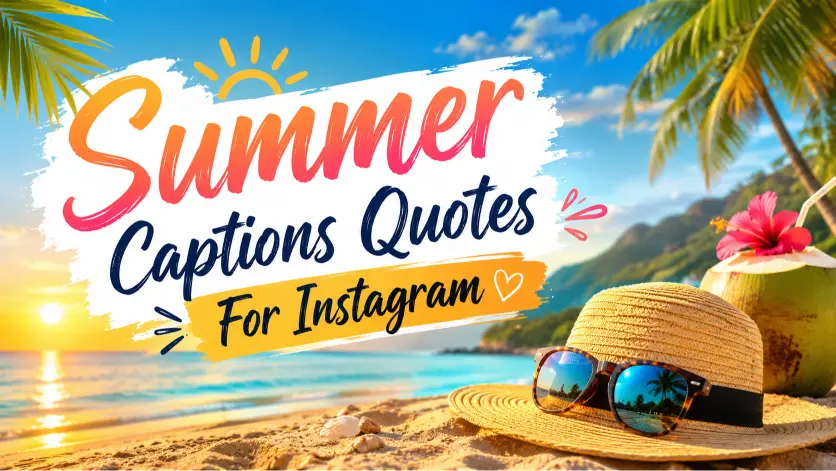 Summer Captions Quotes For Instagram