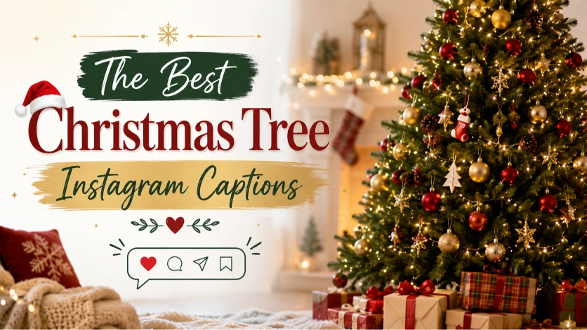 The Best Christmas Tree Instagram Captions